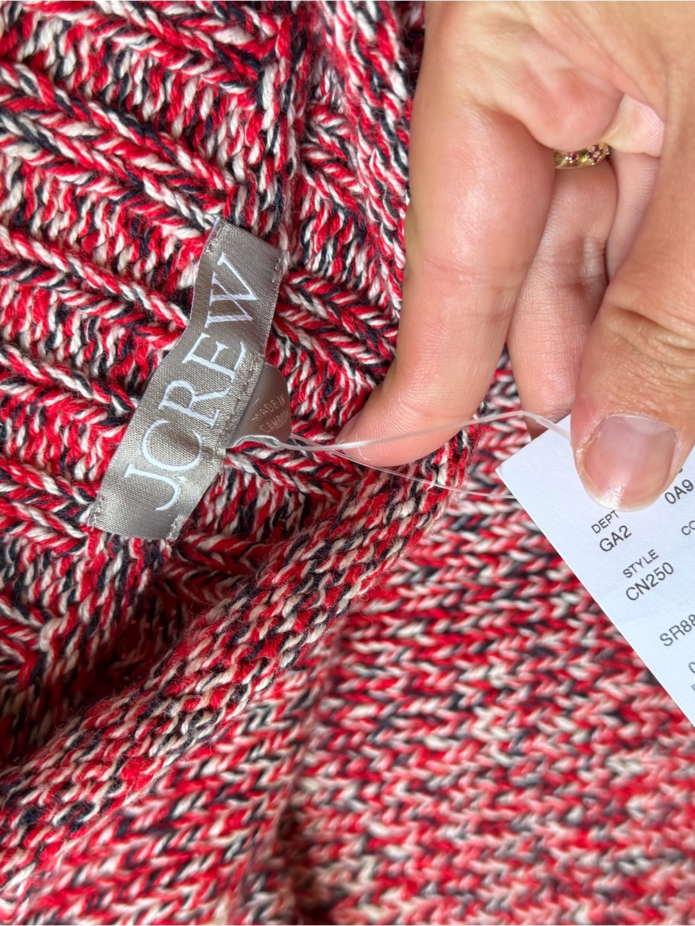 NWT J. Crew 2025 Rollneck Sweater - Picture 2 of 2